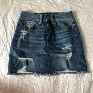 American Eagle jean skirt!